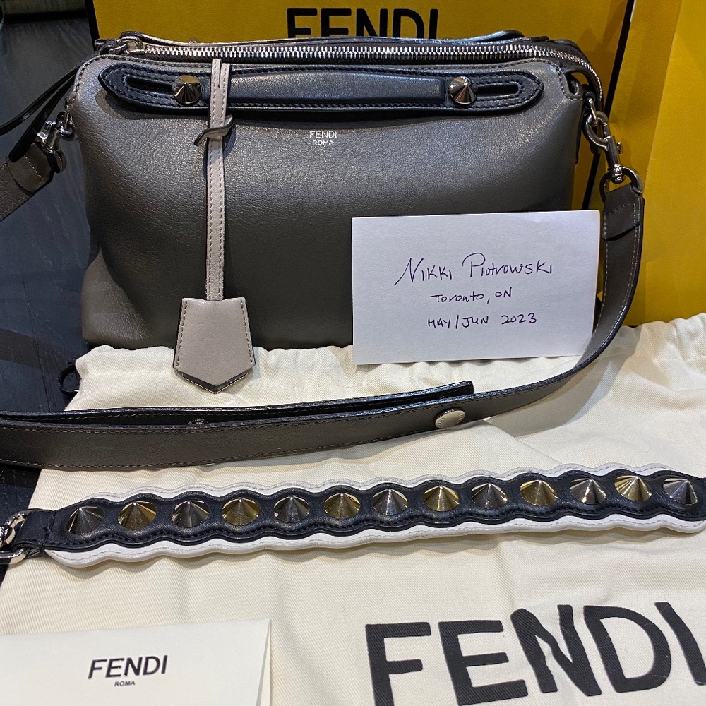 Fendi By The Way Bag / Full Set, Fendi Scarf, Fendi Strap